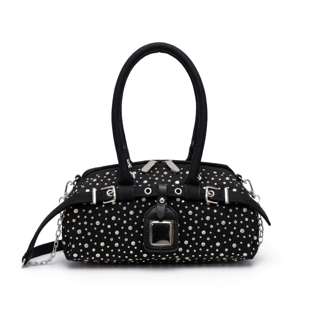 Denim Diamond Bag