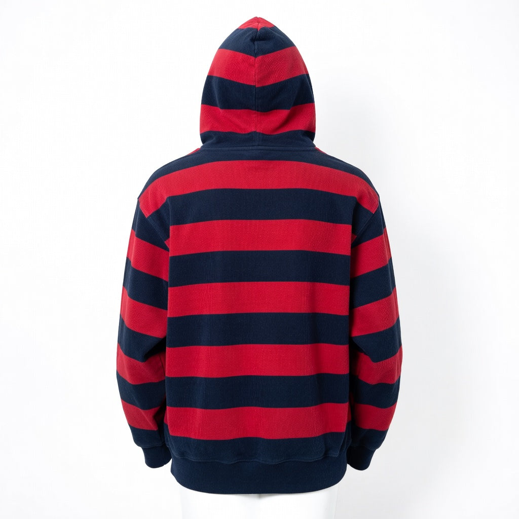 Vintage Striped Hoodie